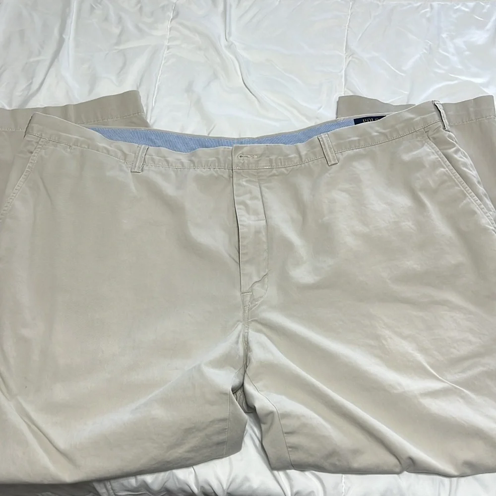 The Polo Chino Ralph Lauren Classic Cotton Twill Khaki Size 50/30